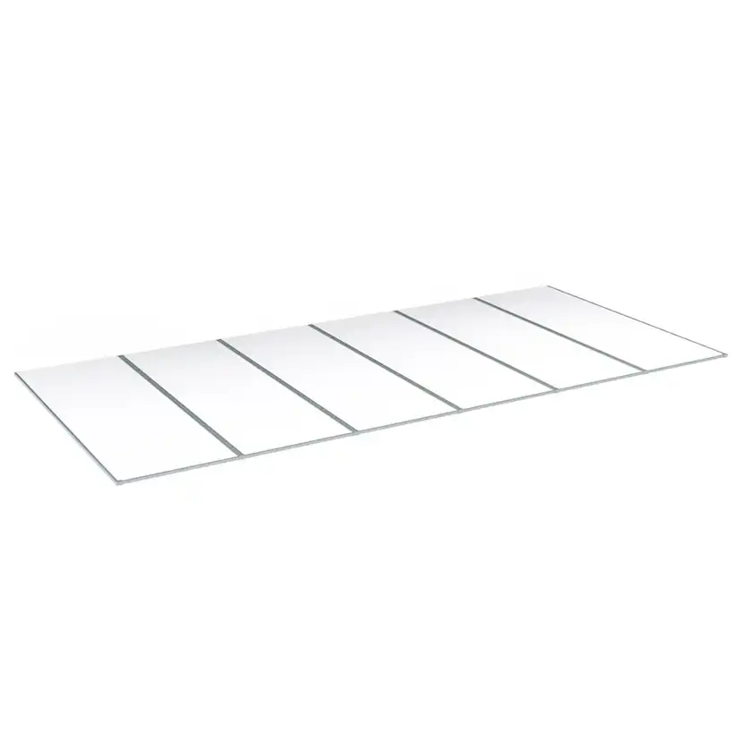 Kanalplast 55 mm Halle Isolux Opal Komplett Tak