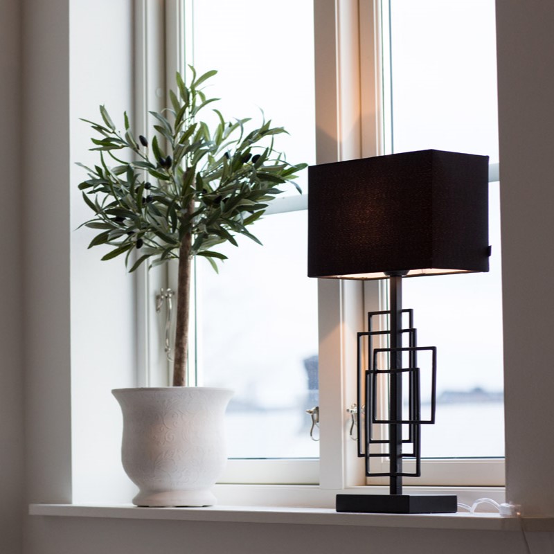 Bordslampa By Rydéns Paragon Svart Matt