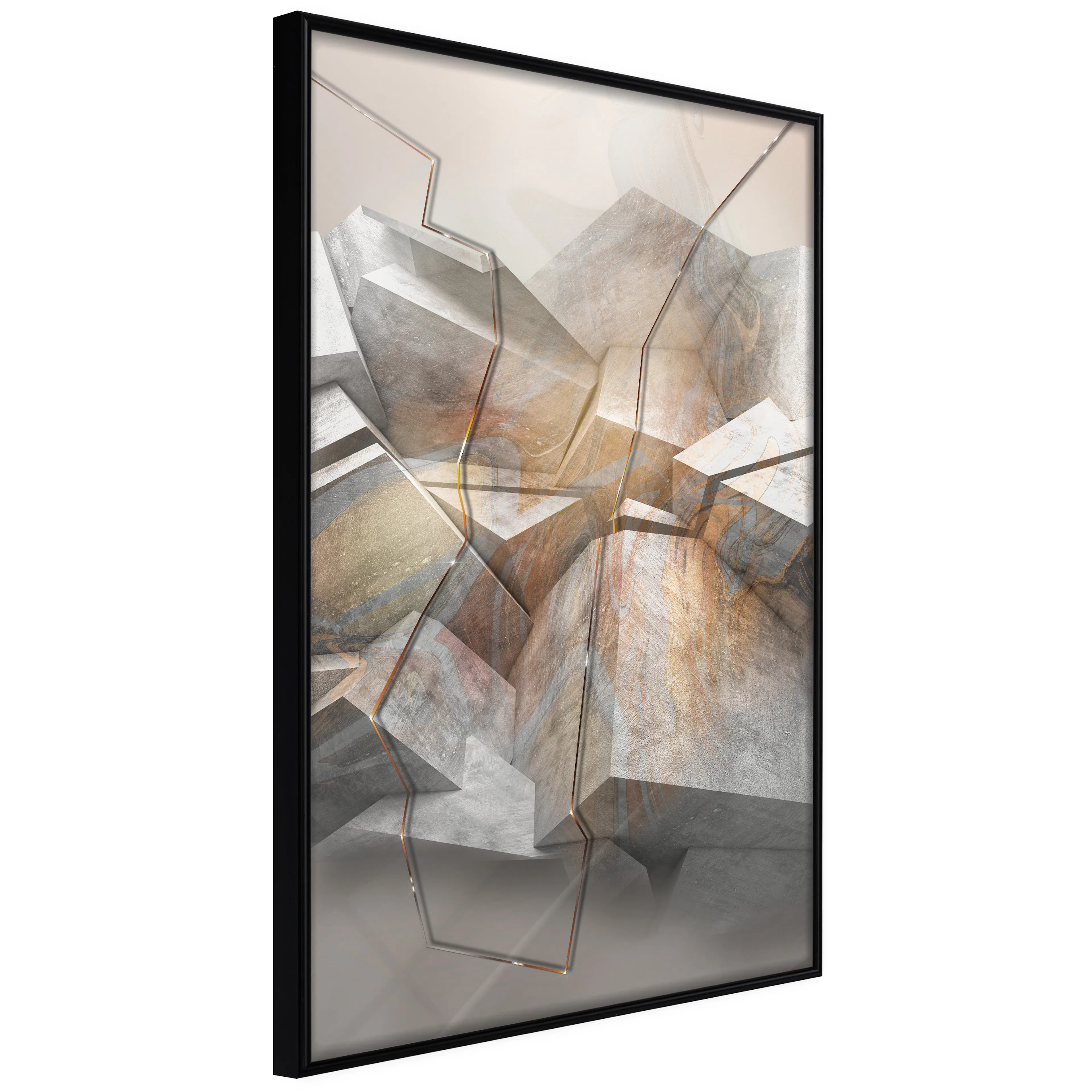 Affisch - Open Space [Poster] 20x30 Svart ram, 20x30 cm