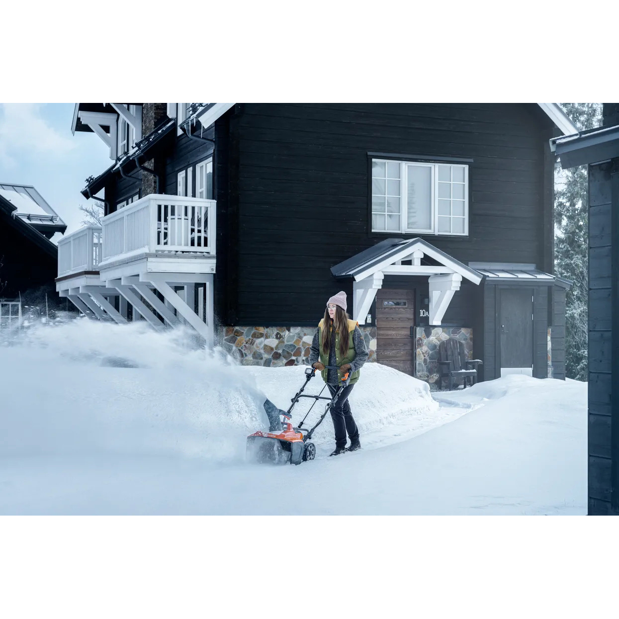 Snöslunga Husqvarna ST 143i Med Batteri & Laddare