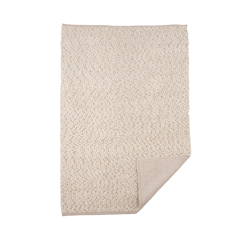 Jajru Wool - 300*200- -Rectangular-White 300x200 cm