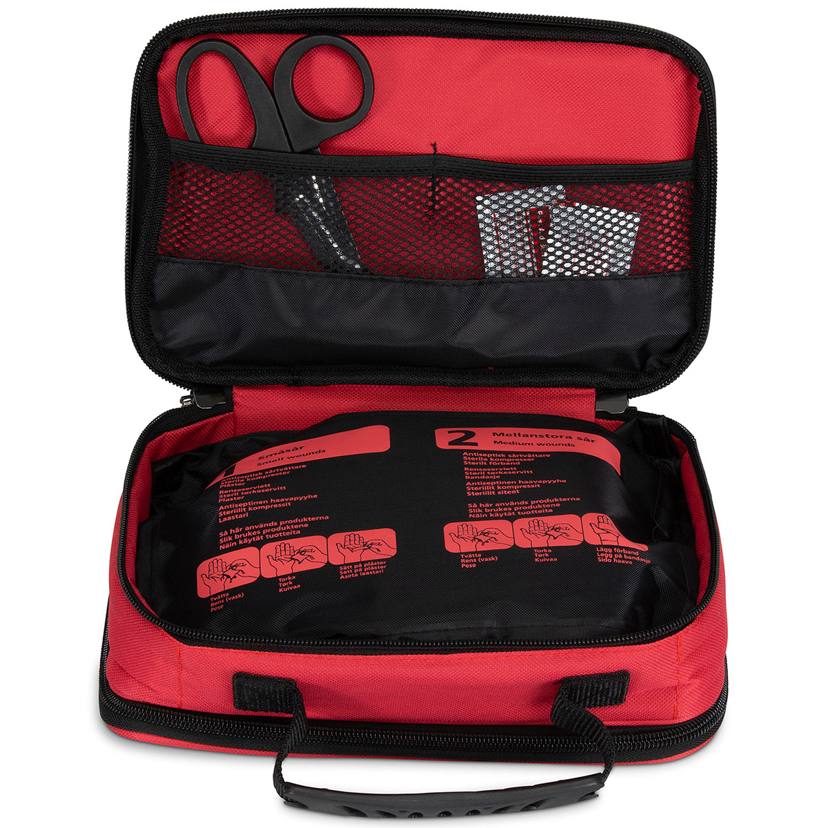 Första Hjälpen-väska Nexa Mellan 62 delar