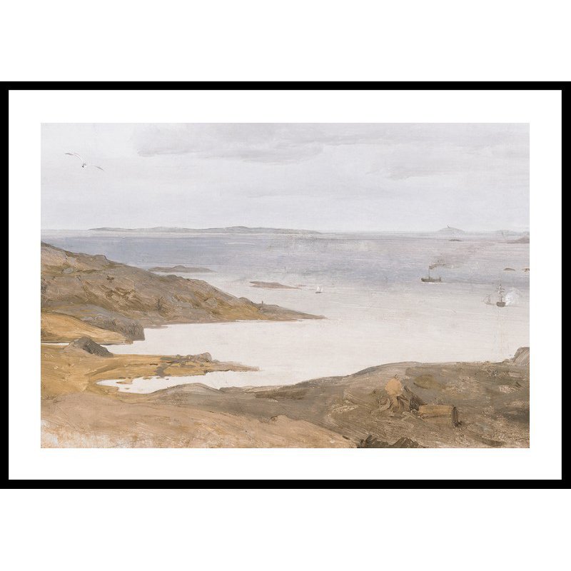 Poster Gallerix Motif From Bohuslän By Andreas Achenbach