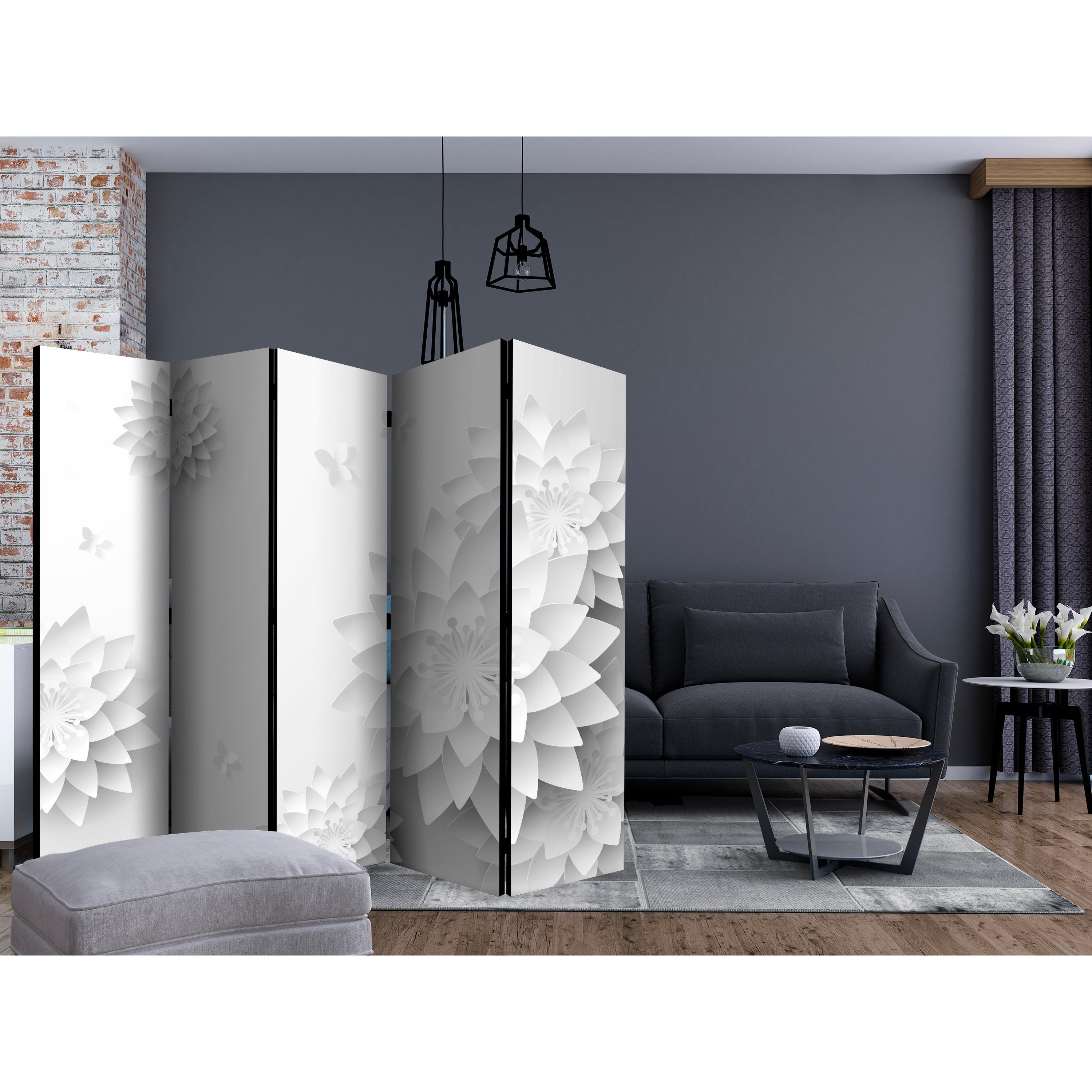 Rumsavdelare Skärmvägg Arkiio Oriental Flowers II 225x172 cm