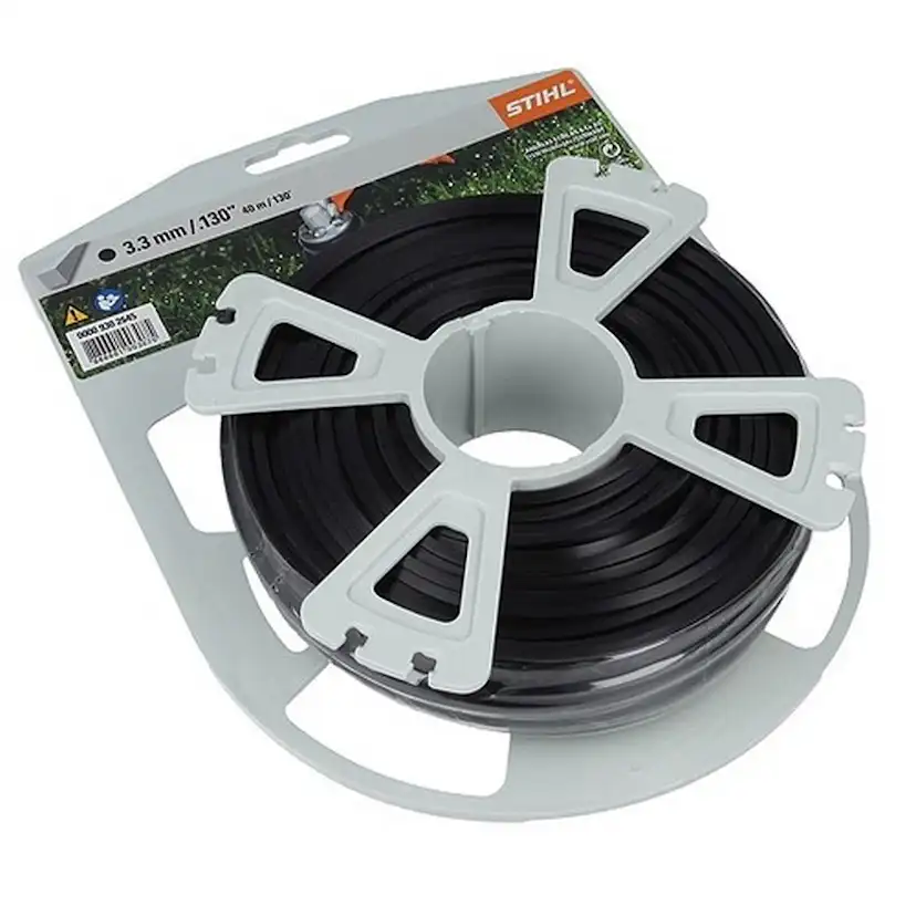 Trimmertråd STIHL Nylon Rulle 3,3 mm 38 m Fyrkant