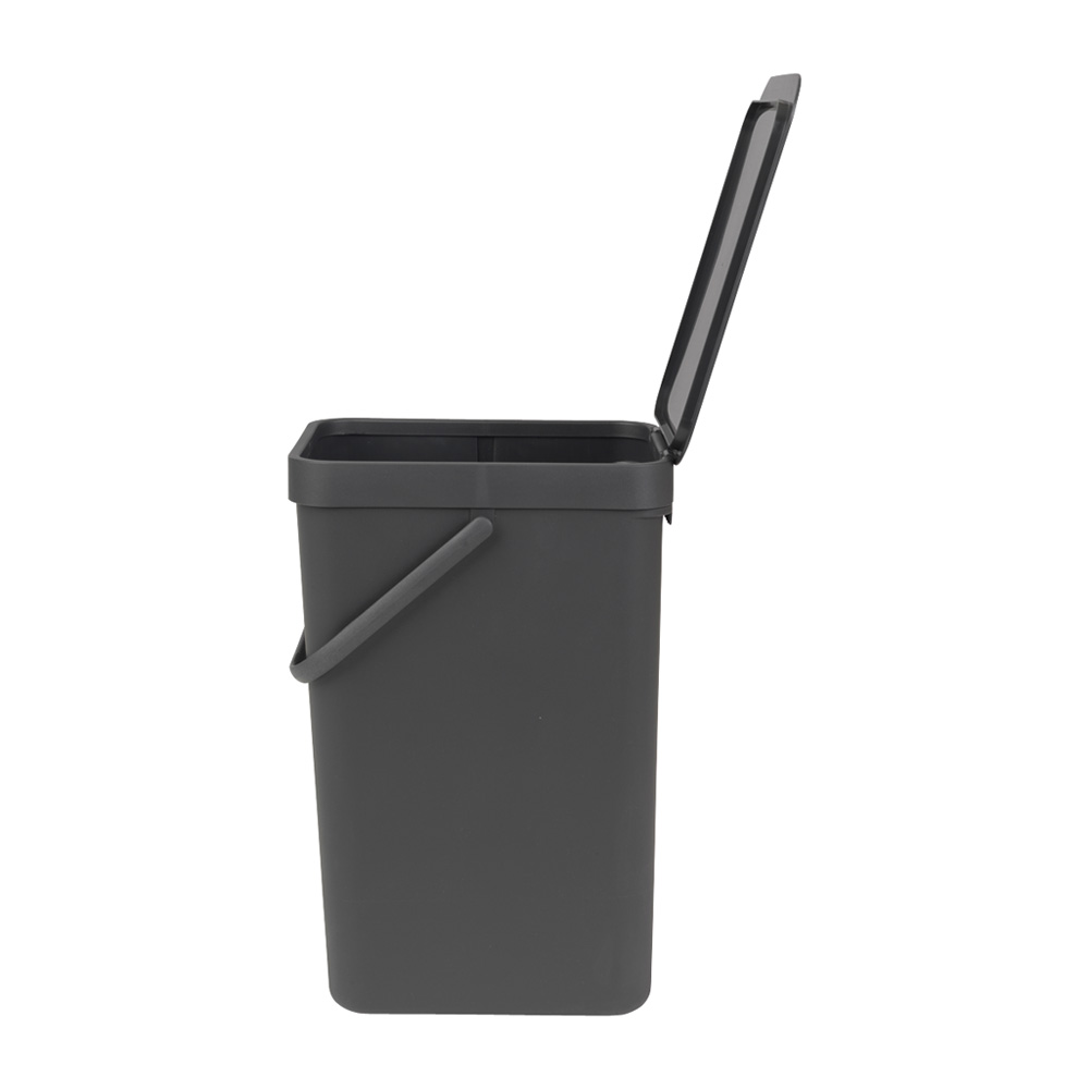 Papperskorg Brabantia SORT & GO 16 L Anthracite Färg: Anthracite, Volym: 16 l
