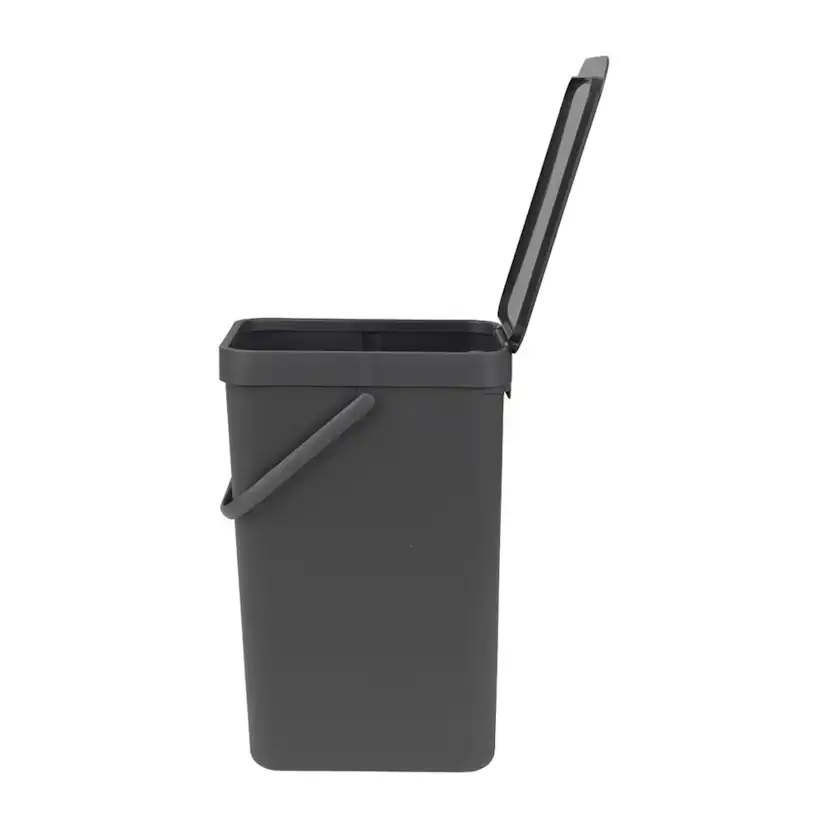 Papperskorg Brabantia SORT & GO 16 L Anthracite Färg: Anthracite, Volym: 16 l