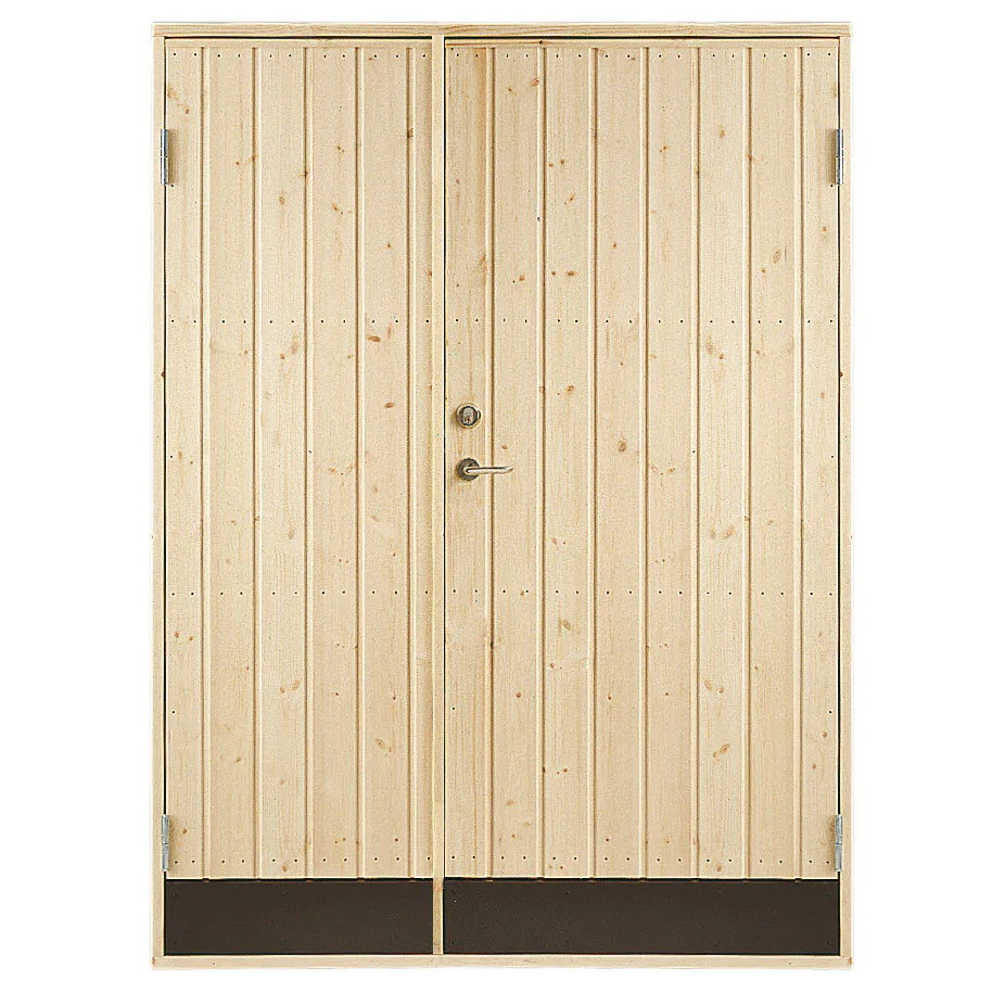 Dubbeldörr 13x19 R-D BxH: 130x190 cm