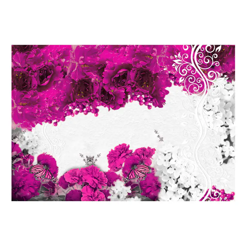 Colors of spring: fuchsia 350x245 Storlek: 350x245 cm