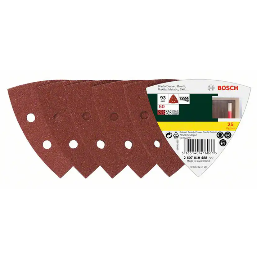 Slipark Delta Bosch Power Tools 25-delars K60