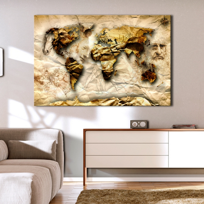 Tavla Arkiio Map Leonardo Da Vinci Inspiration