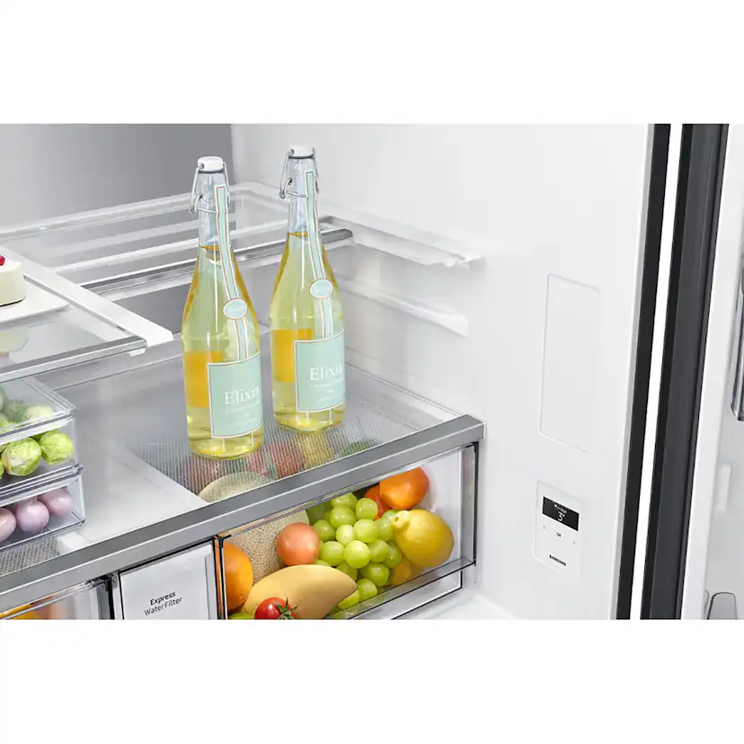 Kyl/Frys Samsung RF65DG960EB1EF Side By Side French Door Svart med Ismaskin och WiFi