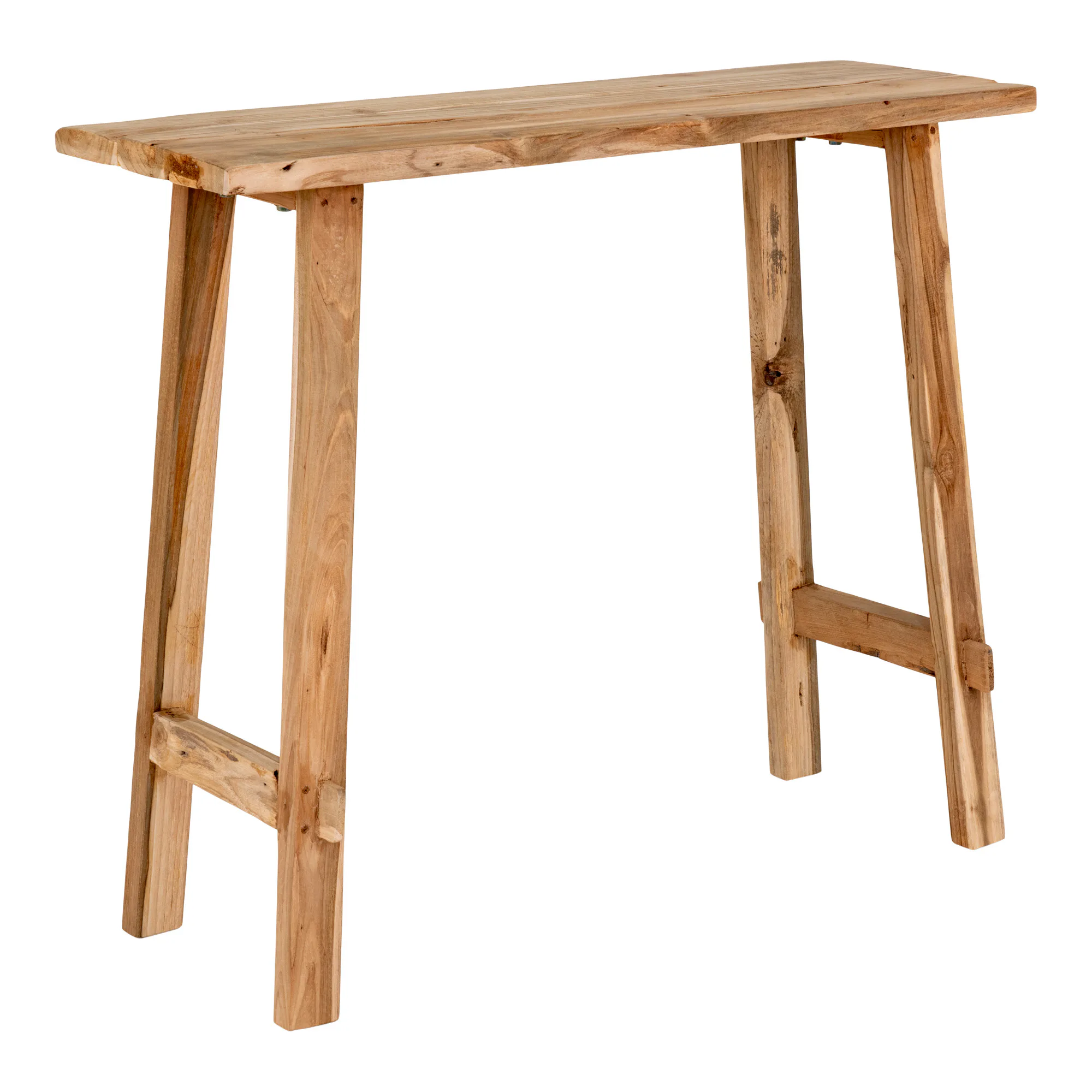 Konsolbord House Nordic Girona Sidobrod i Teak 90x30x80 cm