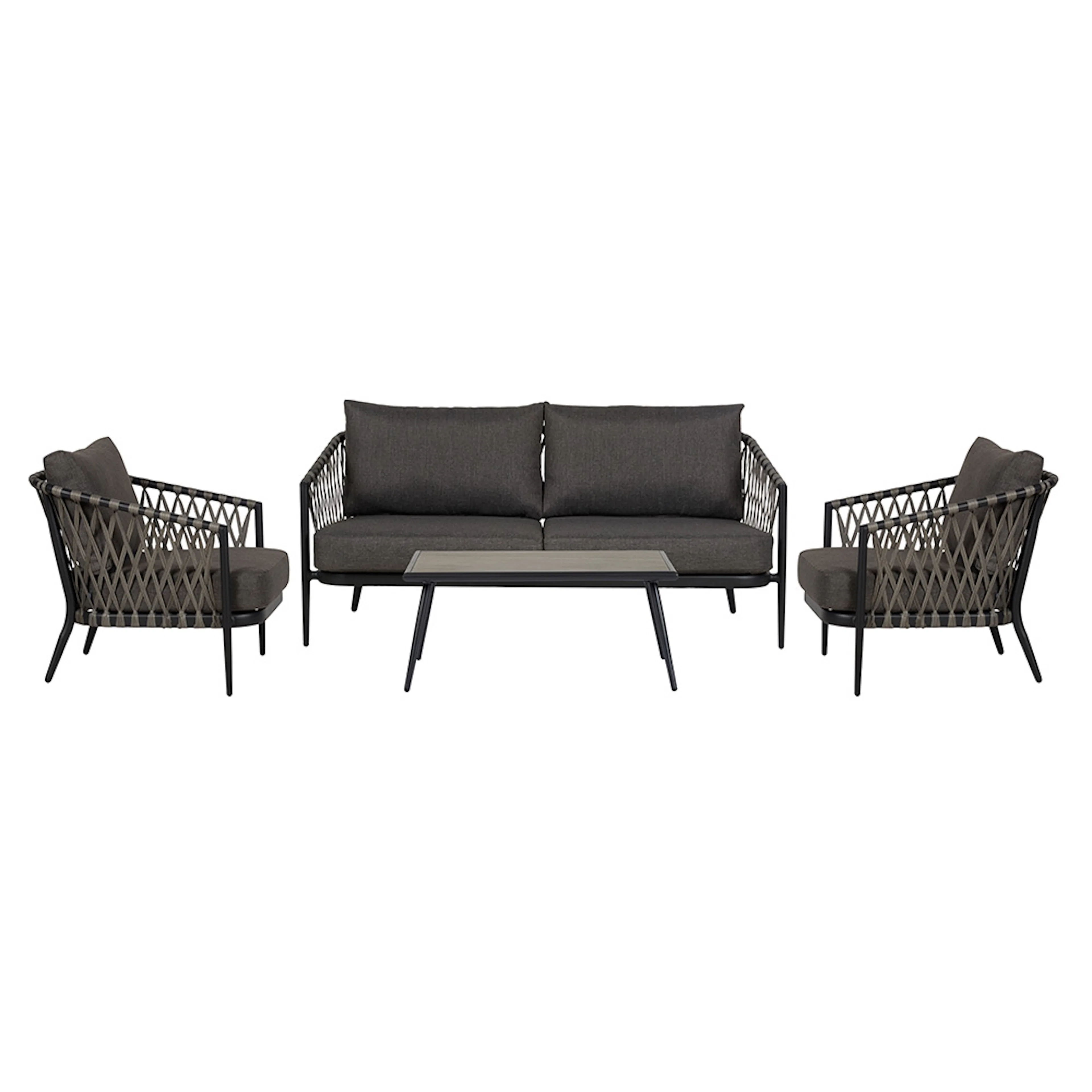 Loungegrupp Comfort Garden Harvey med Dynor