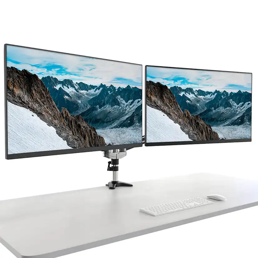 Monitor Arm Desire2 Duo Aluminium upp till 32"