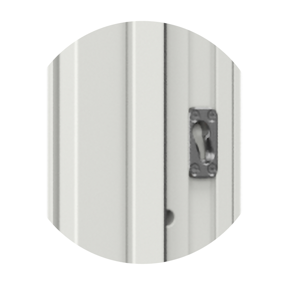 Parskjutdörr NorDan NTech Aluminium 4-Delad