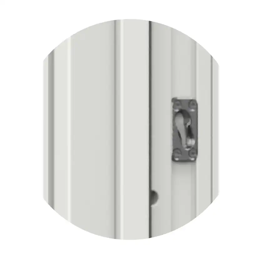 Parskjutdörr NorDan NTech Aluminium 4-Delad