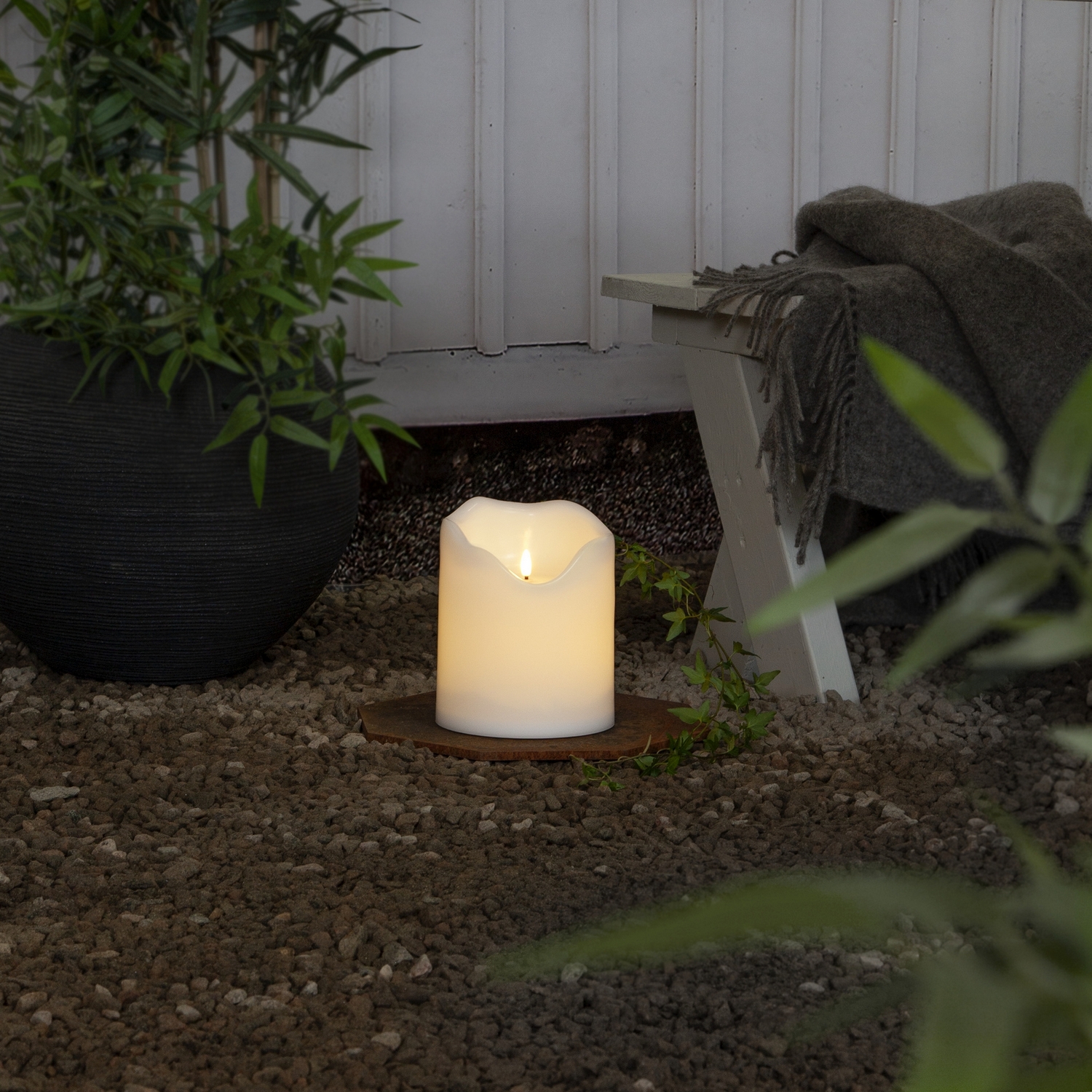 Blockljus Star Trading Flamme Big Outdoor