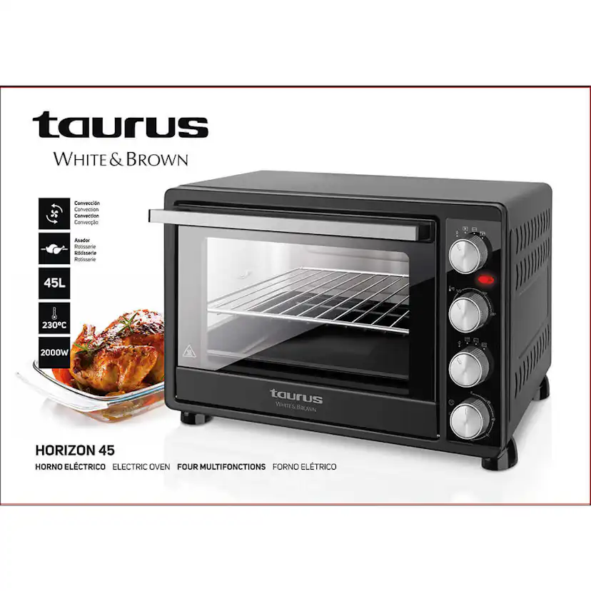 Ugn Taurus Elektrisk 45L 1500w