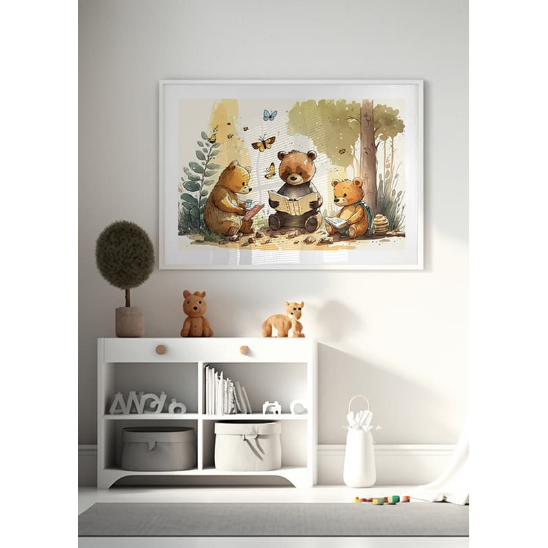 Poster Gallerix Friends Reading