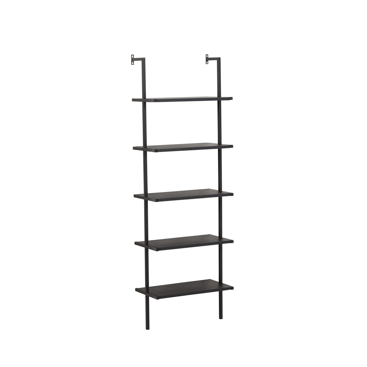 Vägghängd Hylla Venture Home Caracas i Svart Stål 183 cm