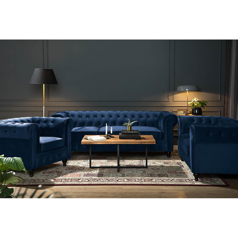 2-sitssoffa Manor House Chesterfield Lyx