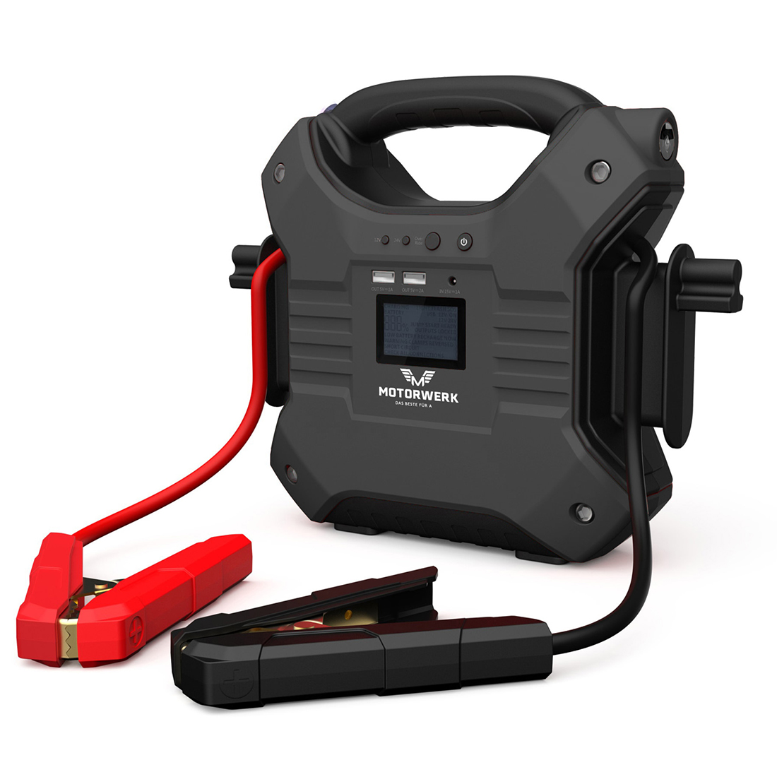 Starthjälp Motorwerk 12/24V 35000mAh