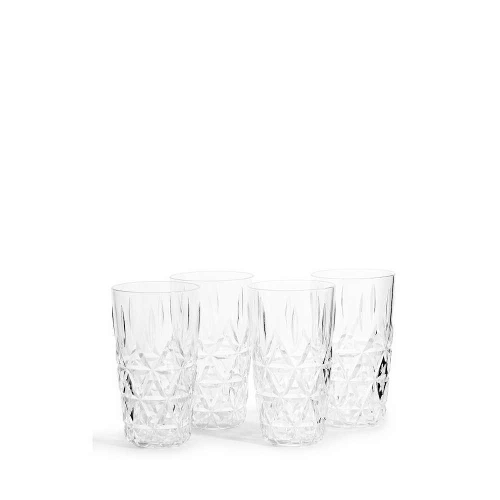 Dricksglas Sagaform Picknick Plast 4-Pack