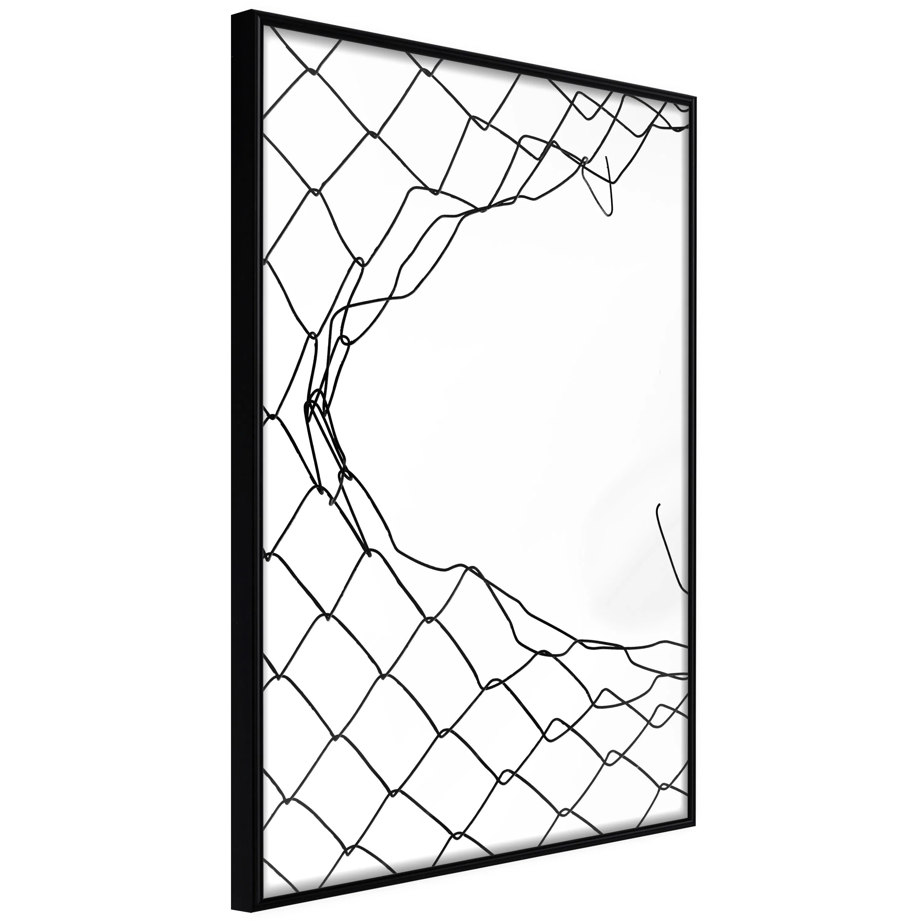 Poster Artgeist Affisch Torn Net