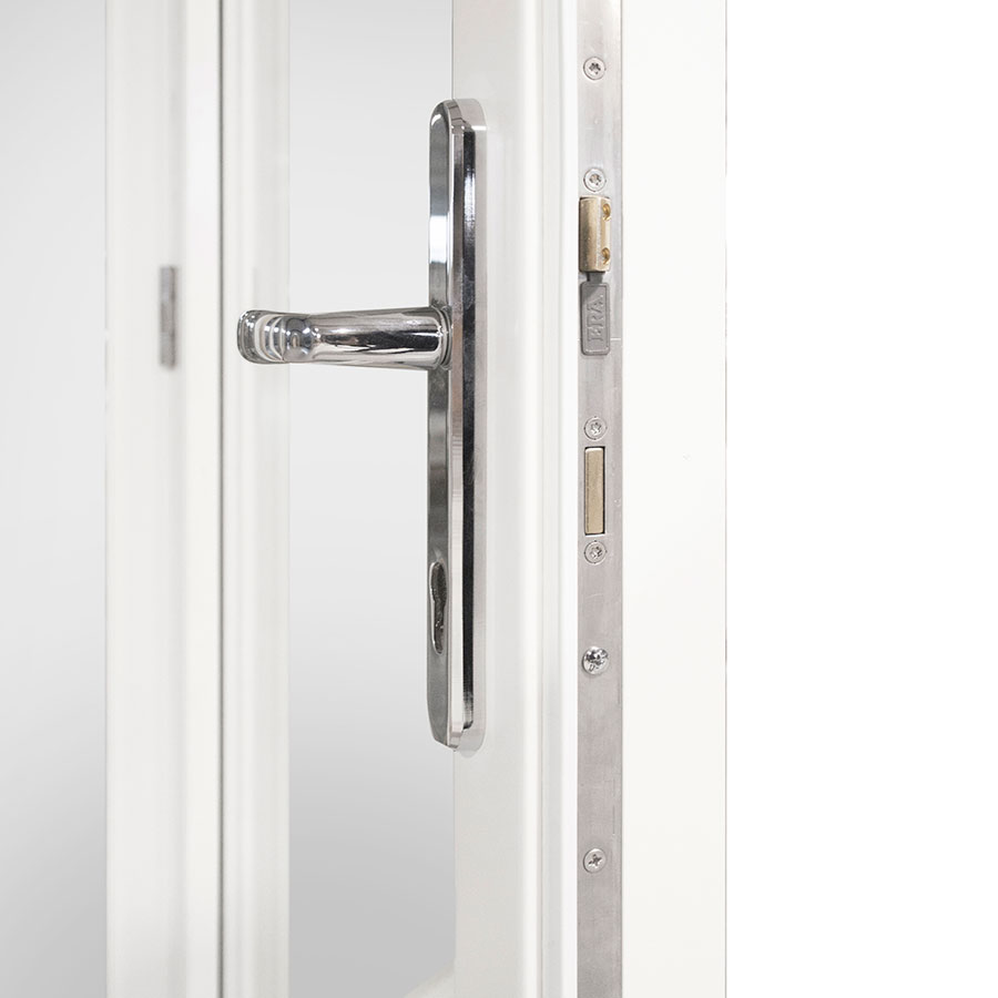 Vikdörr Vilenta Åre Trä/Aluminium 6-Delat