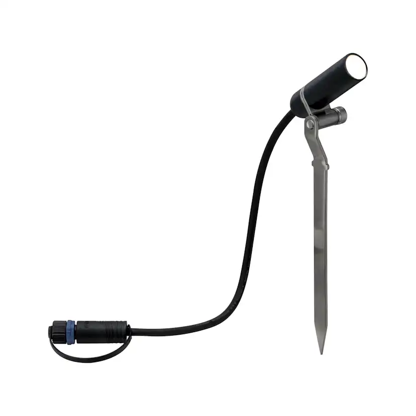 Spotlight Paulmann Plantini Plug & Shine LED IP65 24V 3-pack med Kabel och Transformator