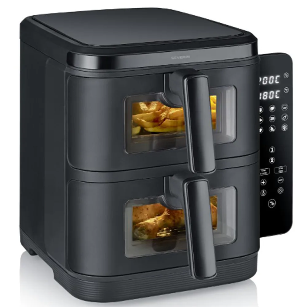 Airfryer Severin S-Fry Duo Stack FR 2468