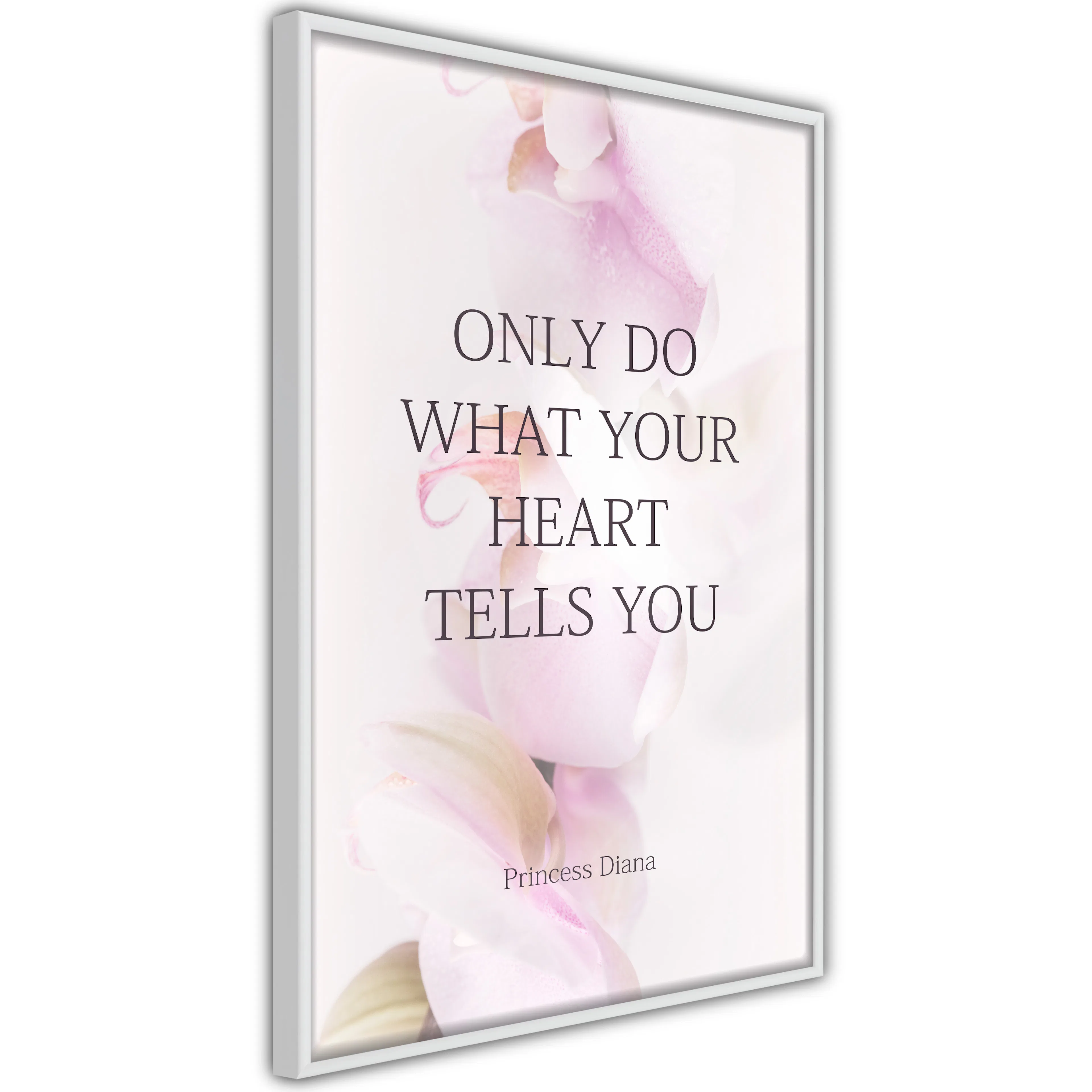 Poster Artgeist Affisch Do What Your Heart Tells