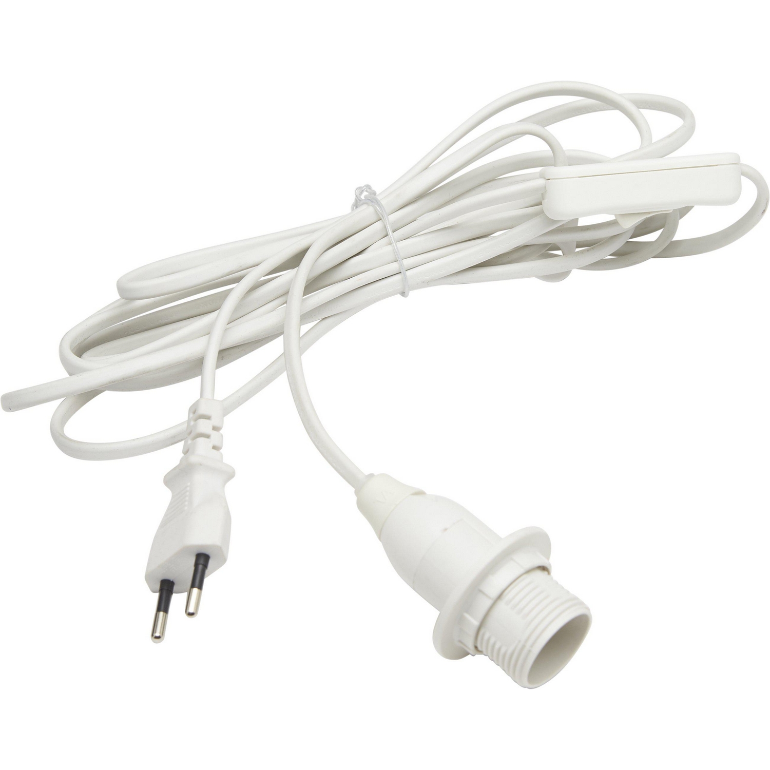 Sladdställ PR Home Vit E14 4 m