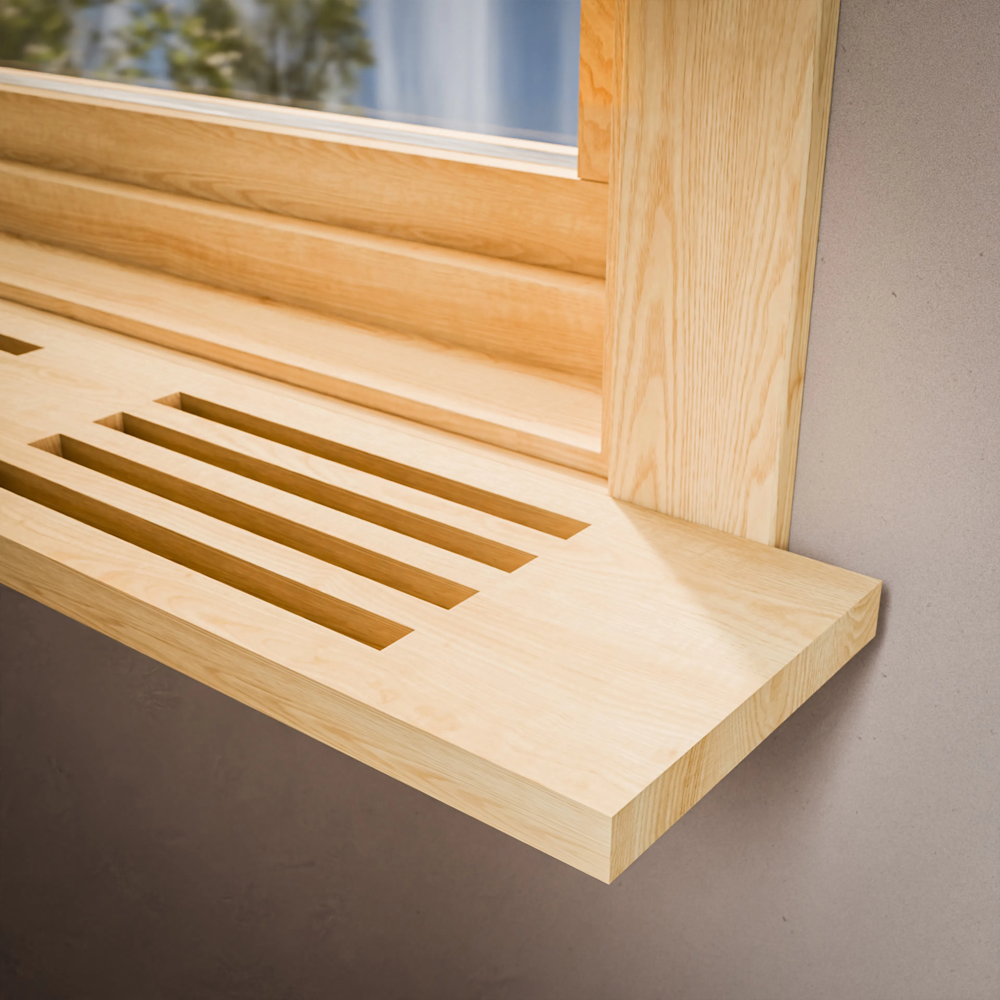 FÖNSTERBÄNK WILMA OBEH. FURU 1050 X160X21 FSC (B) 1050x160x21 mm