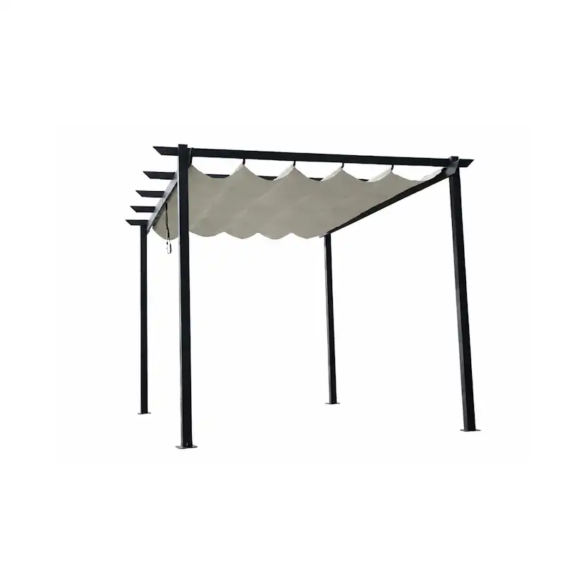 Pergola Mag-Pro Aluminium Med Tygtak 3 x 4 m