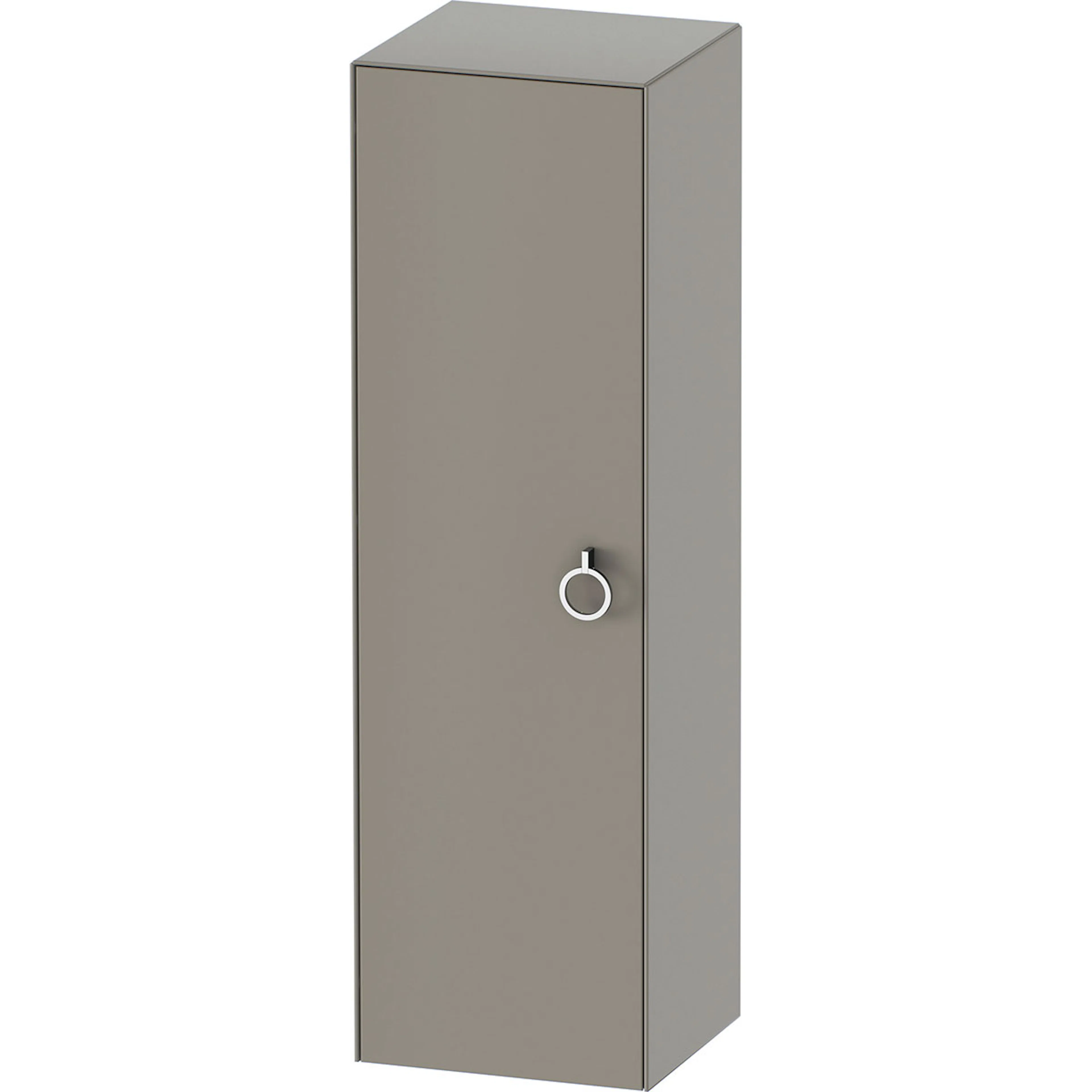 Halvhögt Stengrå Satin matt 400x360mm Färg: Stengrå, Yta: Satin Matt, Hägning: Vänster