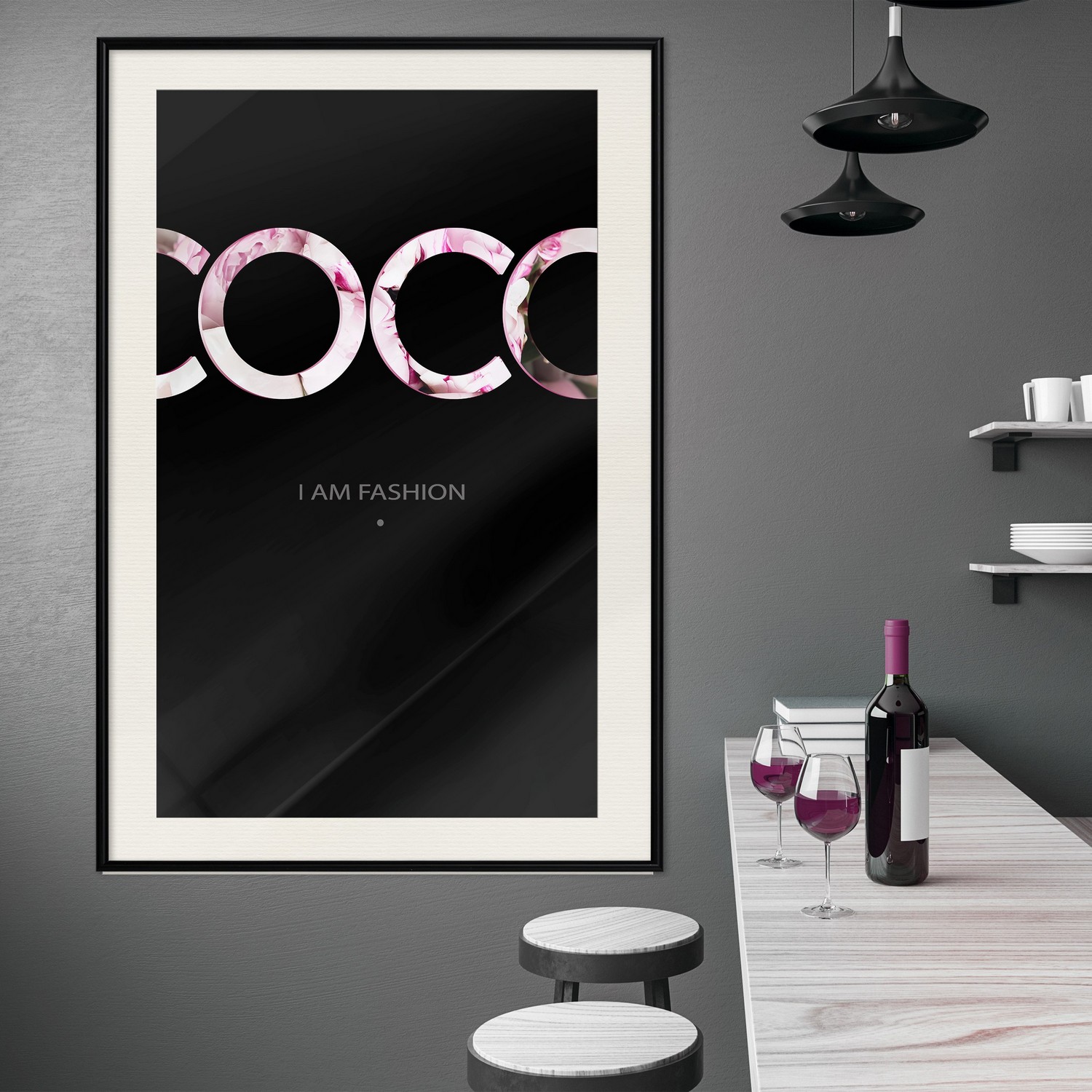 Poster Artgeist Affisch I Am Fashion