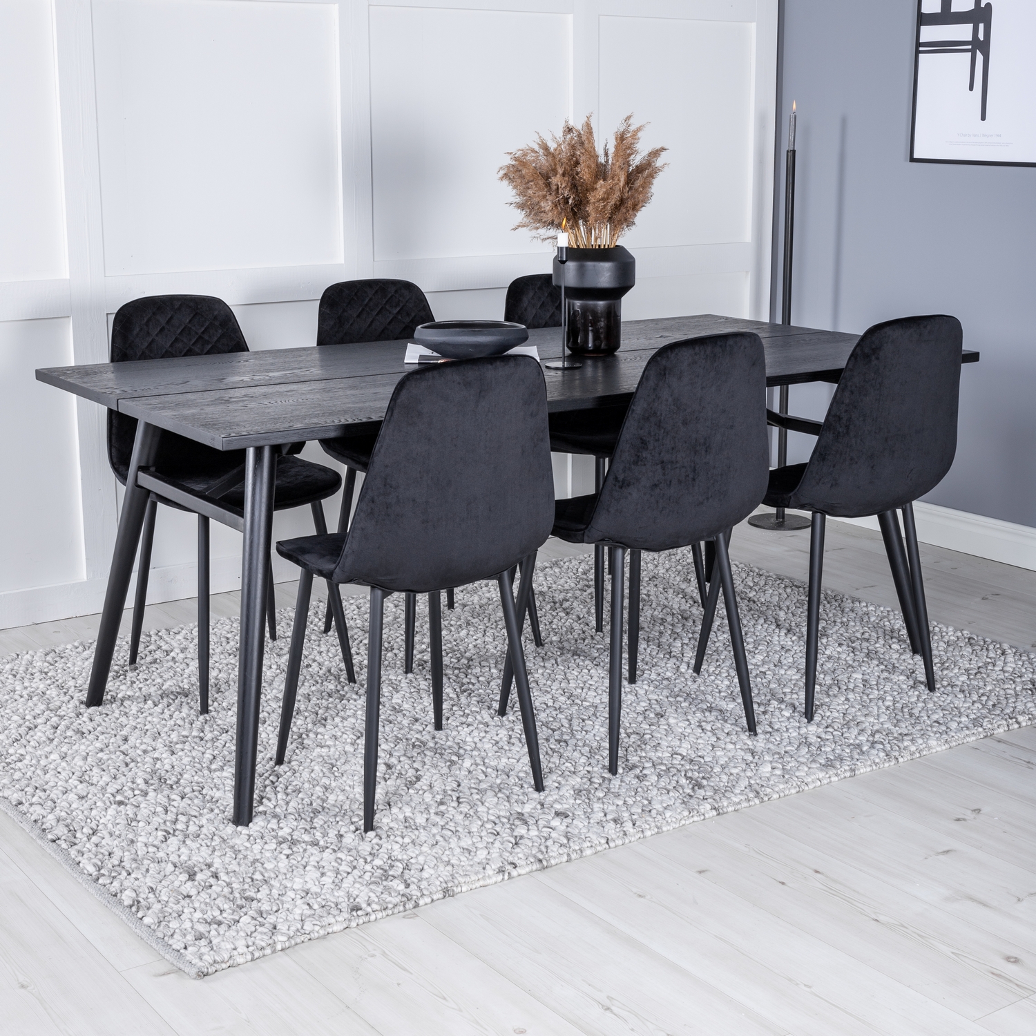 Matgrupp Venture Home Salt med 6 Phoi Stolar