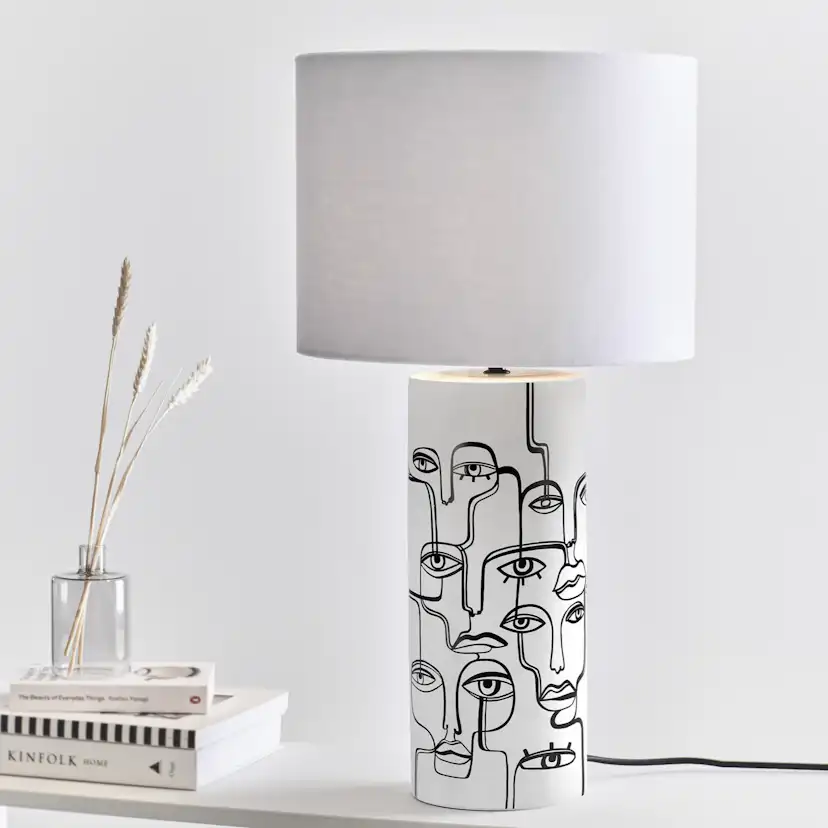 Bordslampa Markslöjd Family 1L Vit