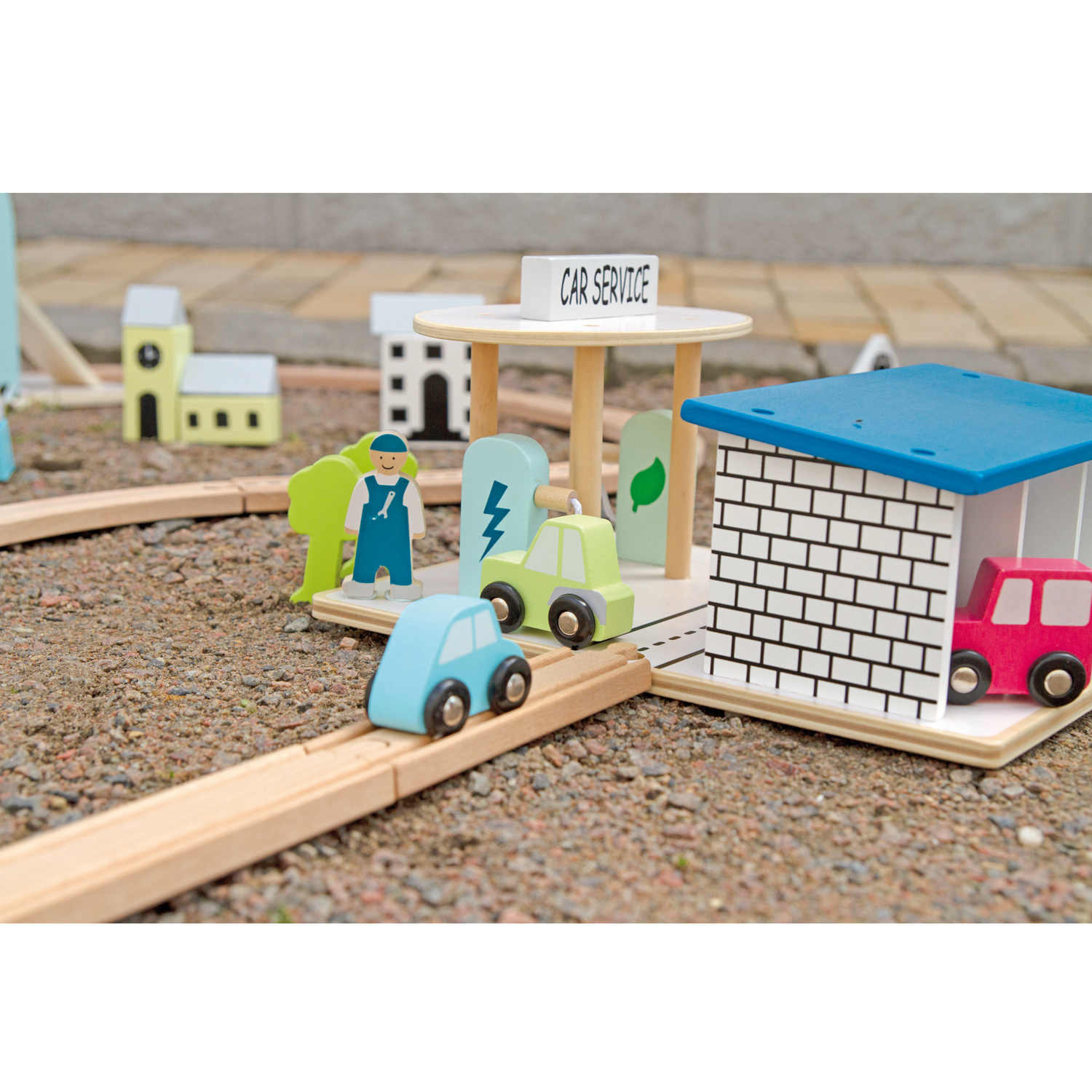 Bensinstation Jabadabado Med Garage