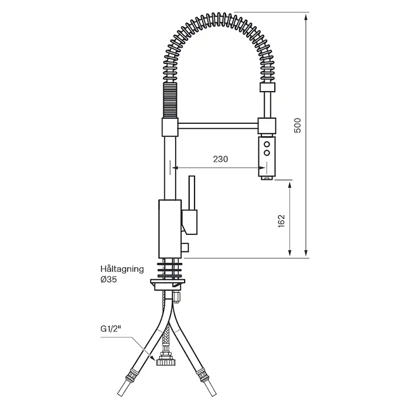 Köksblandare Tapwell EVO 186
