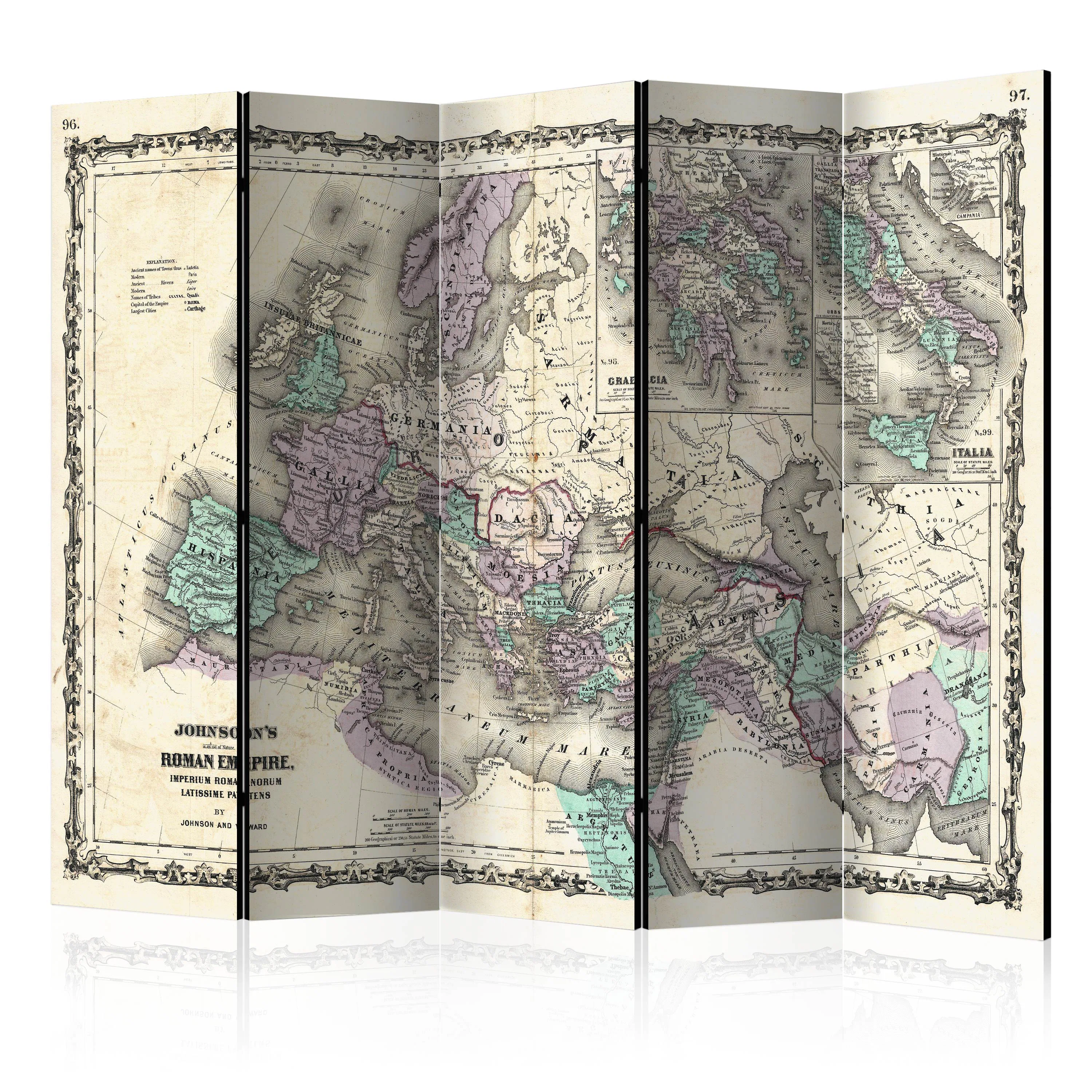 Rumsavdelare Skärmvägg Arkiio Johnson's Roman Empire 225x172 cm