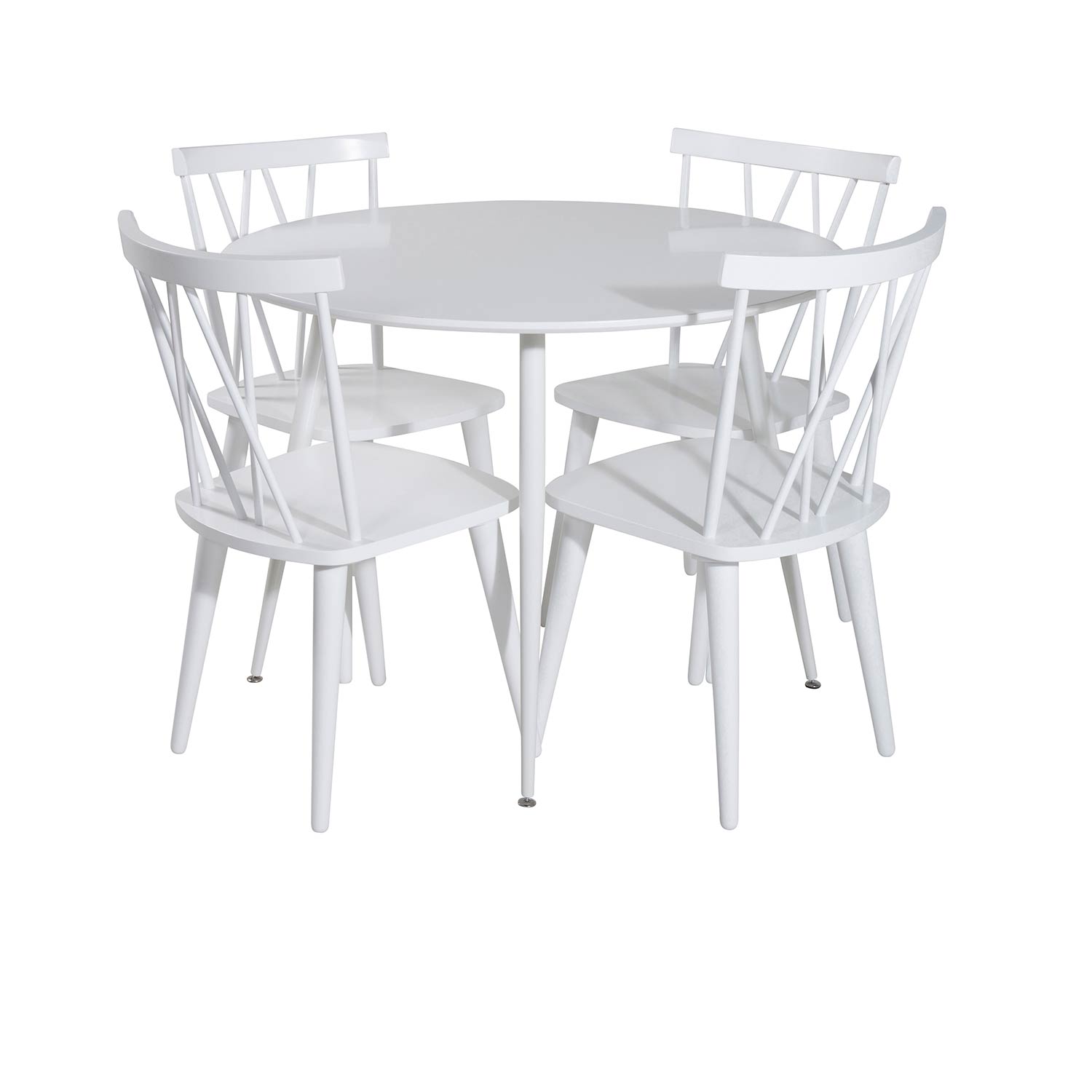 Matgrupp Venture Home Plake2 med 4 Laura Stolar Polyestertyg Runt