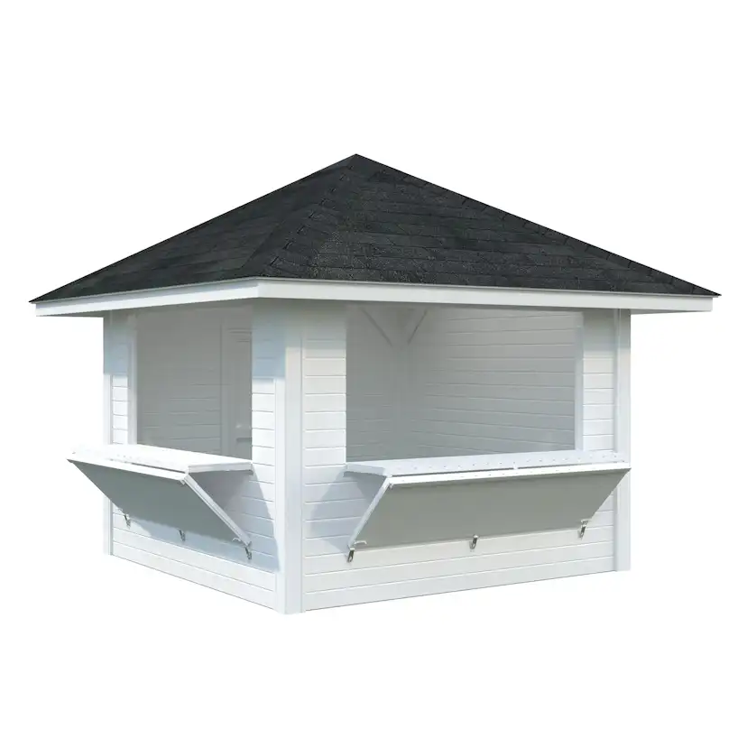 Kiosk Palmako Bianca 8,3 m2 Set 105