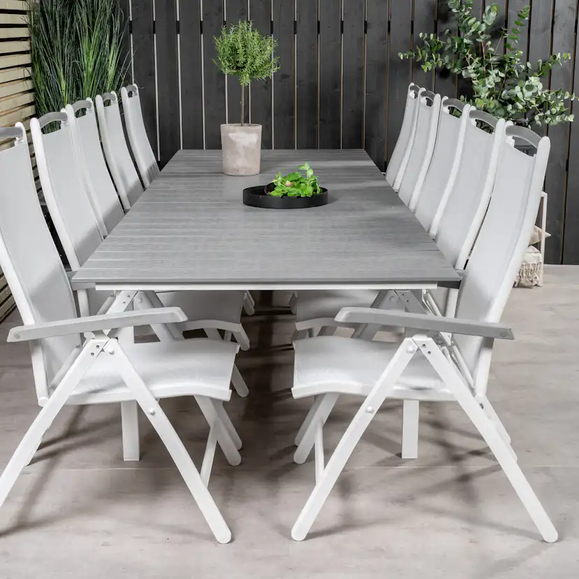 Matgrupp Venture Home Lova 224/324 med 10 Aleyna Stolar