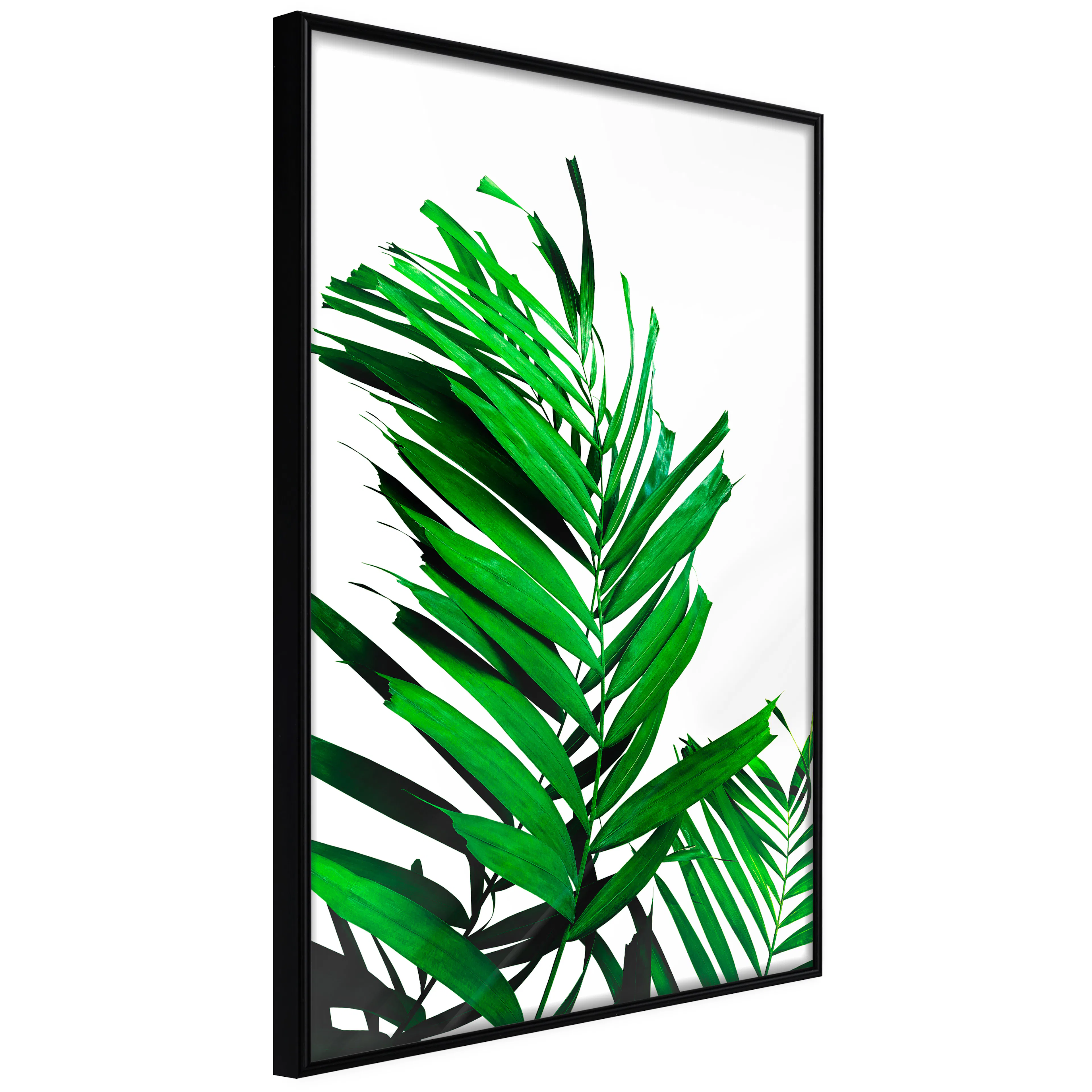Affisch - Juicy Leaf [Poster] 30x45 Svart ram, 30x45 cm