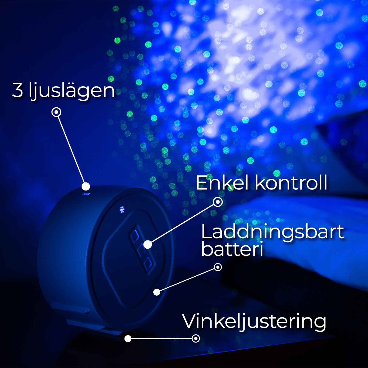 Stjärnprojektor Polar Night