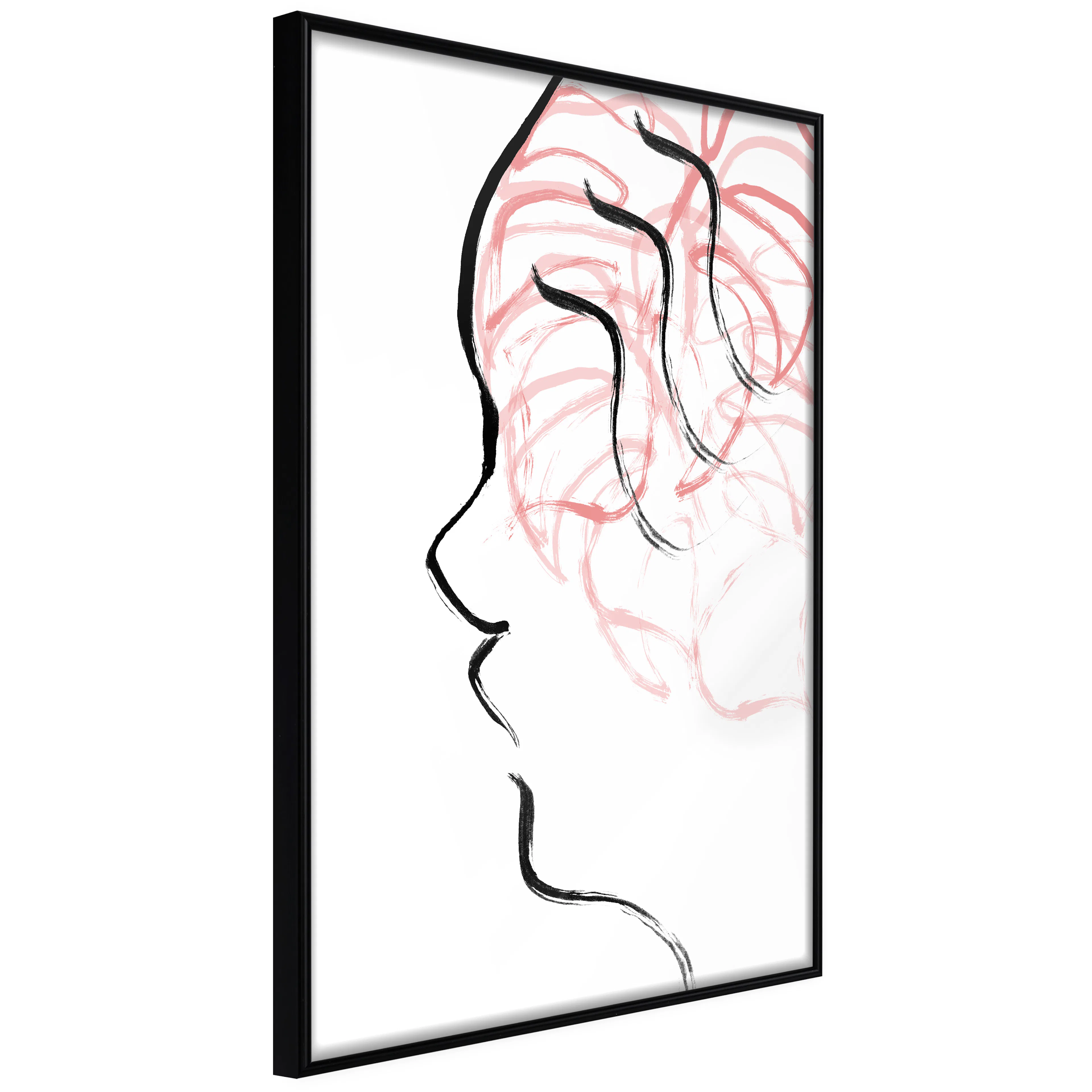 Affisch - Sick Imagination [Poster] 20x30 Svart ram, 20x30 cm