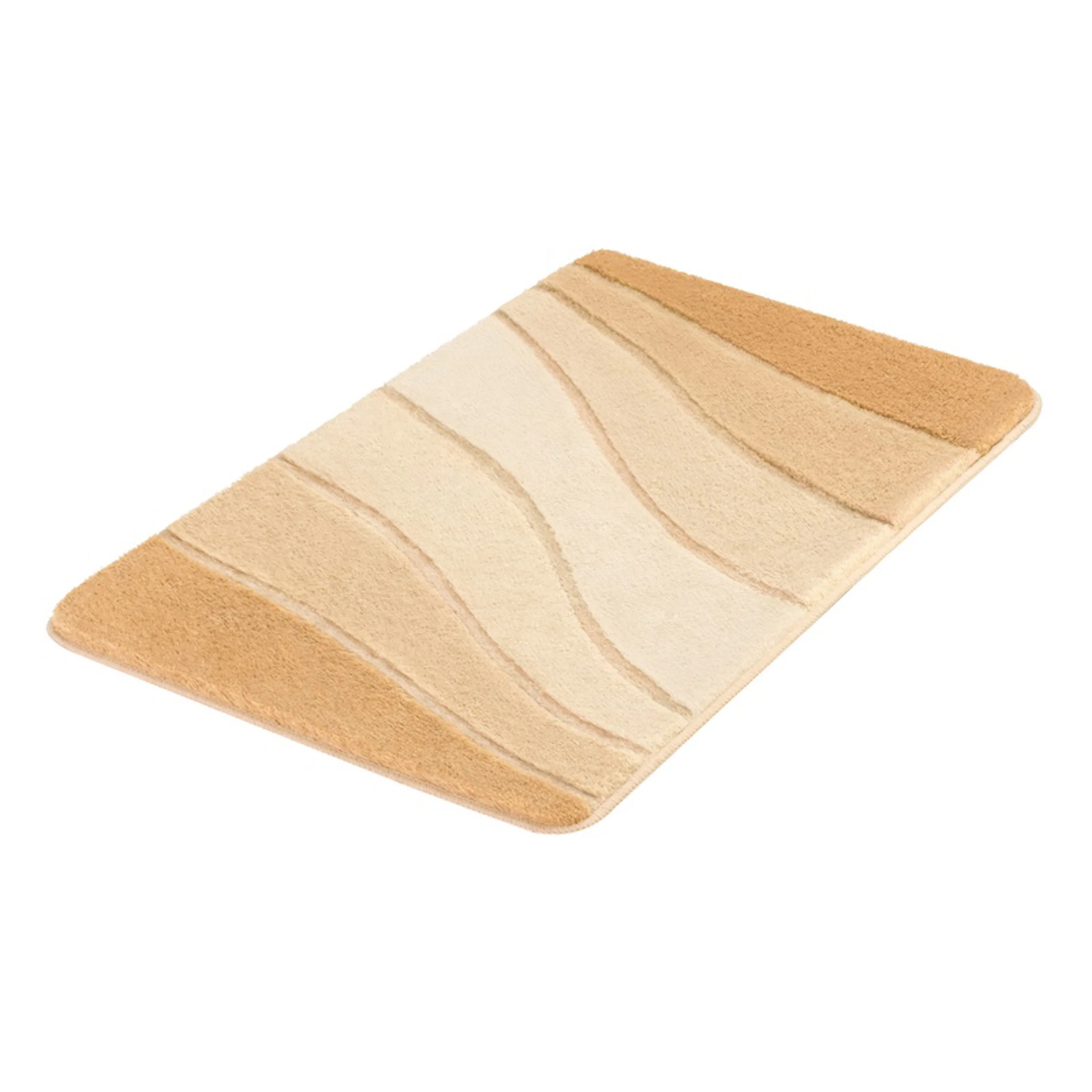 Badrumsmatta Ocean toffee 60x100 cm Beige, 600x1000 mm